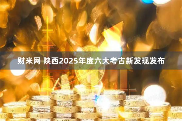 财米网 陕西2025年度六大考古新发现发布